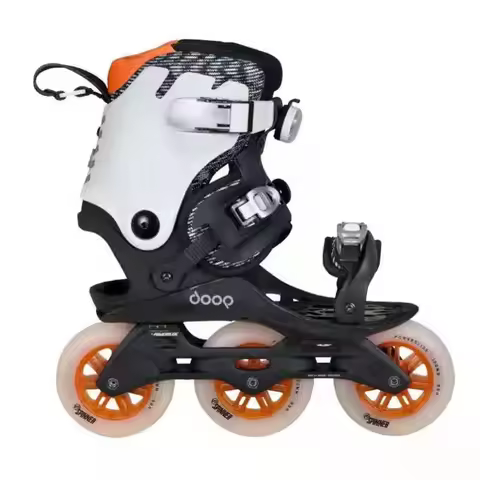 100% Original Powerslide Doop Roller Skating Shoes 4*80mm or 3*100/110mm Luminous Wheels Inline Skat