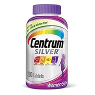 Centrum Silver Women s Multivitamin for Women 50 Plus， Multivitamin/Multimineral Supplement with Vit
