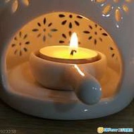 全新蠟燭托 蠟燭勺 香薰爐托 陶瓷工藝品 高溫白瓷熏香爐 精油爐 香精爐配件 防燙手...