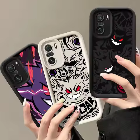 P-Pokemon Gengar Casing For VIVO Y72 Y35 Y17S Y75 Y77E Y67 Y21 Y36 Y51 Y11 2019 Y30 V30 V40 X100 Y17