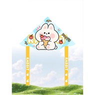 Tyk b.Best-Selling Cake Bunny Cartoon Kite 2025 Children Handheld Adults Use Breeze Easy to Fly to H