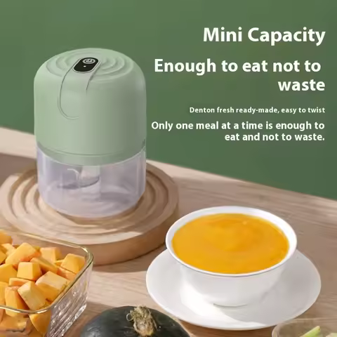 1 set of electric ginger and garlic grinder, meat grinder, 250mL onion grinder, vegetable and chili 