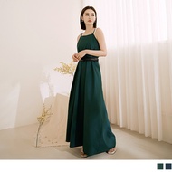 OB DESIGN ★ ELEGANT SPAGHETTI STRAP COTTON H-LINE MAXI DRESS ★ 2 COLOR ★ S-XXXL SIZE ★ PLUS SIZE