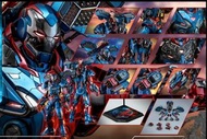 全新啡盒未開 Hottoys Diecast Iron Patriot Avengers Endgame MMS547 Hot Toys Brand new
