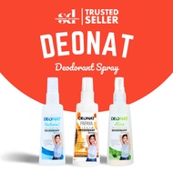 DEONAT Mineral Deodorant Spray 100ml Papaya, Natural, Aloe Vera Underarm Anti Perspiration
