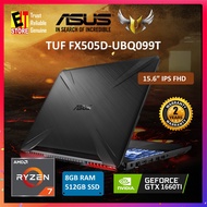 ASUS TUF GAMING FX505D-UBQ099T(R7-3750H/8GB/512GB M.2 SSD/GTX 1660Ti 6GB/15.6” FHD IPS/W10/2YRS) + B