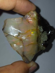 พลอย ก้อน ดิบ โอปอล เอธิโอเปีย ธรรมชาติ แท้ ( Natural Opal Ethiopia ) หนัก 366 กะรัต