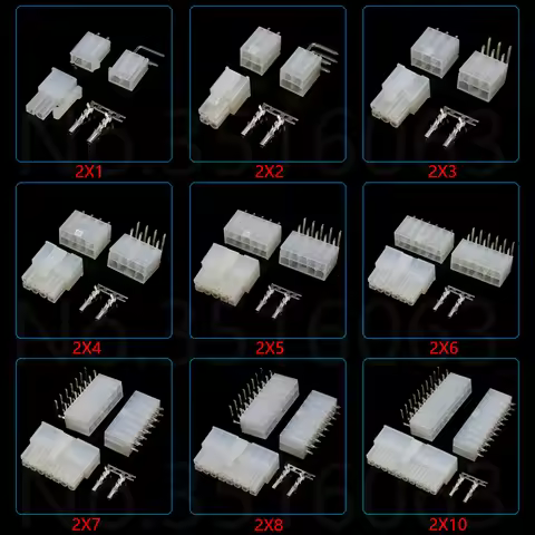 5/10PCS 2*2/3/4/5/6P Pin/5557/5556/5559/5569 4.2mm Male/Female Shell/Housing/Plug/Socket Car Wire Ca