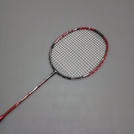 Raket Badminton Yonex Carbonex Impor Bonus Tas Grip Hitam Merah Putih