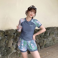 50-90KG ชุดว่ายน้ําคนอ้วน ชุดว่ายน้ําสาวอวบ ดีไซน์สวย ชุดว่ายน้ำผู้หญิง คนอวบสามารถใส่ได้ 2420 0727