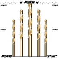 OPTIMISTIVF Twist Drill, HSS6542 High Speed Steel Drill Bit, Multifunctional HSS Bit Aluminum
