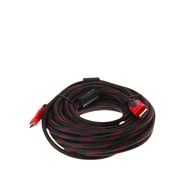 KHC7225 | Standard HDTV Cable M To M CENTROO 25 M (Red Gold Head Black Cable) - 26 CCS (Cooper Clad 