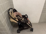 Graco stroller初生嬰兒雙向嬰兒車雙向手柄嬰兒手推車防Uv嬰兒車