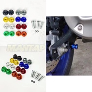 RZ 6mm/8mm/10mm M6 M8 M10 Motorcycle CNC Swing Arm Spool Sliders Stand Swing Arm Bobbin Superbike MO