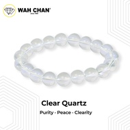 WAH CHAN Clear Quartz Crystal Bracelet