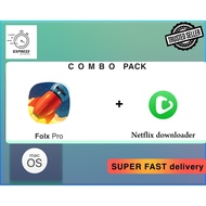🔥 First 5 customers Latest Folx Pro 5.24 + Tunepad Netflix downloader for mac | Lifetime |