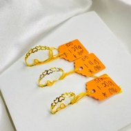 cincin emas love cincin tunang/nikah emas 916