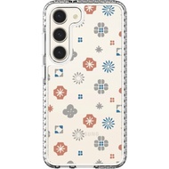 【預購】三星手機殼/Samsung Galaxy S23系列/經典花色/珊瑚紅藍