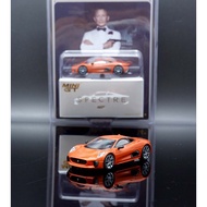 MASH Mini GT 1/64 Jaguar C-X75 "Spectre" 903
