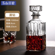 ขวดเหล้าแก้ว Premium XO Whiskey Liquor Wine Bottle Glass Sealable Storage Jar Vintage Style for Ever