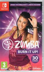 二手商品Switch遊戲 倫巴 尊巴健身舞 燃燒脂肪吧 Zumba: Burn It Up! 中文版【板橋魔力】