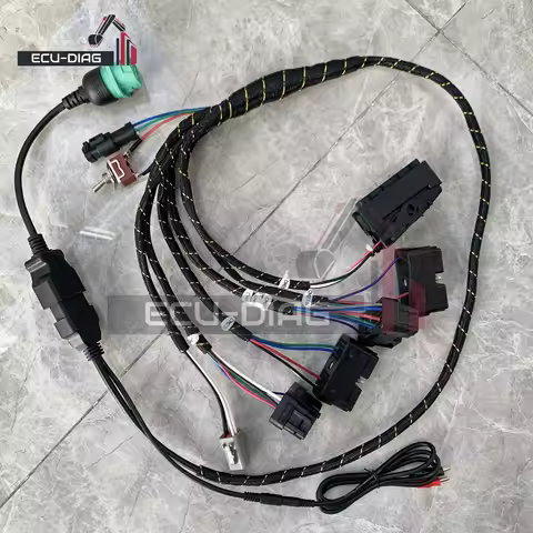 For Cummins Program Diagnosic Cable CM2350 2450 Diesel Engine Detection Wiring Harness for CM570 CM8