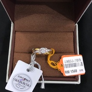 OFFER Swarovski Cincin Mata Emas 916
