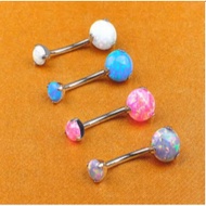 Zircon Gemstone Navel piercing jewelry ASTM F136 Titanium Body piercing Jewelry Titanium Jewelry AST