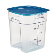 CAMBRO FreshPro Polycarbonate Food Storage Container Clear 18 QT Cover Drain Stand - 15 Liter Food S