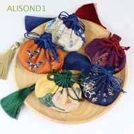 INSTORE1 Retro Embroidery Sachet Pendant Wormwood Chinese Gift Portable Empty Bag Brocade Dragon Boat Festival Colorful Mosquito Repellent Ancient Style Woman Hanfu Accessories/Multicolor