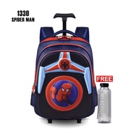 SR4 (Marpisses) Trolly Wheel Bag 1330 Batman Motif School Bag, Captain America, Iron Man, Sppiderman