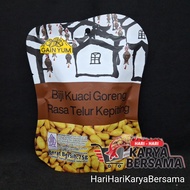 MAKANAN RINGAN GAIN YUM BIJI KUACI GORENG RASA TELUR KEPITING CRAB ROE FLAVOR SUNFLOWER SEEDS 75GR