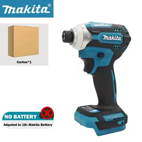 Makita DTD171 18V Brushless Impact Driver Rechargeable Screwdriver Drills Cordless Power Tools witho