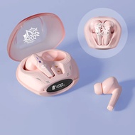 เกมหูฟังบลูทูธไร้สาย VBNGF Elysia Honkai Impact 3 Miss Pink เอลฟ์เครื่องประดับรูปแบบการ์ตูนเฮอร์เชอร