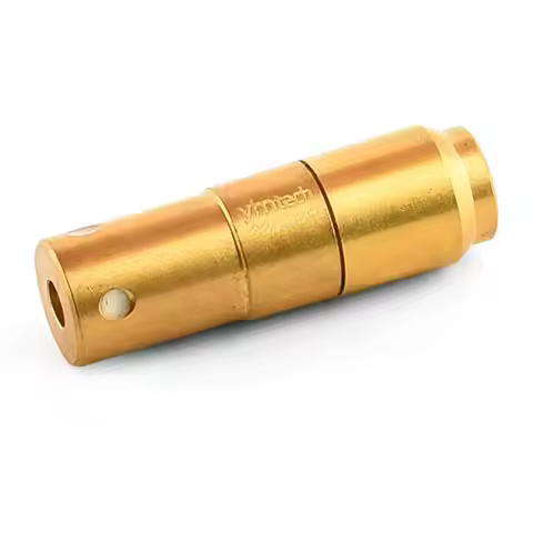 Mini Red Dot Laser Bullet Trainer Cartridge for Training Bore Sight, 380ACP