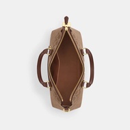 (MY Readystock) Satchel Bag Georgia In SigKanvas Tan/Brown CW422