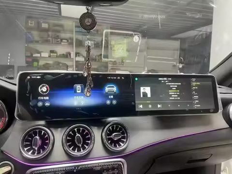 25 Inch Carplay For Benz A CLA GLA X156 C117 2012-2018 Android GPS Navigation Car Radio Auto Touch S