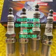 *NGK* SPARK PLUG SET (4PCS) PROTON WIRA 1.6/1.8, WAJA 1.6 (BKR6EIX-11) READY STOCK