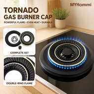 MYHOMMI Cornell Glass Gas Stove Powerful Universal Flame Burner Cap Cbh G7802 G7803TN Tornado Bbq