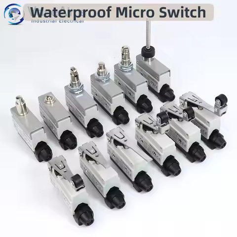 Waterproof AZ Micro Limit switch 10A 250V AZ-7312 AZ-7311 AZ-7121 AZ-7120 Small Roller Lever Travel 