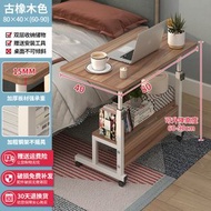 電腦桌 懶人床邊桌 移動升降學生寫字桌 學習桌 可折疊簡易書桌 小桌子（平行進口）