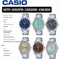[ OFFICIAL CASIO WARRANTY ] CASIO MTP-1302PD / MTP-1302DD / MTP-1302DS SERIES CLASSIC ANALOG MEN QUA