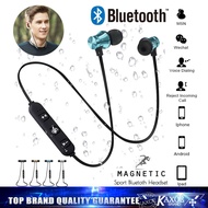 Bluetooth Wireless Headphones SweatProof Magnetic Sport Bluetooth Earbuds