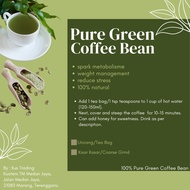 Pure Green Coffee Bean  Tea bag/Coarse Grind