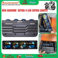 Aozoom EX4, Genuine Aozoom EX4 Extra Mini Ball Bearing Light 108W Capacity for Motorcycles and Cars 
