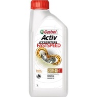 [Termurah]CASTROL GO! 4T Activ Essential 100% Original 20W-40 Motorcycle Engine Oil Minyak Hitam Motor Go 20W40 1 Litre