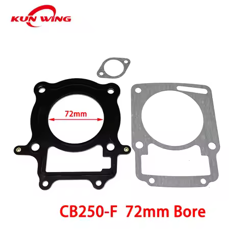 Engine Cylinder Gasket for Zongshen CB250F CB250-F CPS250 KAYO T4 Z1 NX6 250cc 72MM 172FMM
