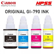 ORIGINAL CANON GI790 GI-790 BLACK CYAN MAGENTA YELLOW inK FOR G1010 G1000 G2010 G3010 G4010