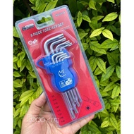 L-Shaped Wrench Six-Pointed Head no.751S 8 Pieces Rhino 1 Set