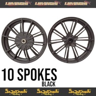 Leivenger 10 Spokes Mags Yamaha Mio Sporty/Mio Soul i 125/Beat/Click (4 Holes)